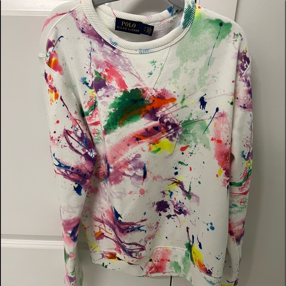 POLO ralph lauren sweater- multi colour S - Picture 1 of 2